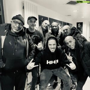 Akhenaton Instagram - Avec les patrons !! @iam.officiel 

#iam #hhhistory #belgium🇧🇪 #brussels #rapwarrior #rockwarrior