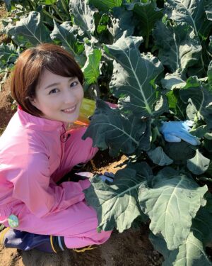 Ako Nagao Instagram - .
最近はいろんな食材を収穫したり釣ったりしています。
先週はブロッコリーの収穫のため、埼玉県深谷市の農家さんにお世話になりました！収穫は包丁を使うのですが、葉を切り落とすのが難しく、一個刈り取るのに農家の方が5秒ほどで終わる(神業です！)ところをわたしは30秒以上かけてしまいました。
収穫したブロッコリーはシュウマイにして頂いたのですが、甘くてシャキシャキで美味しかったです。
食べるのに夢中で料理の写真を撮り忘れました。
ごめんなさい！

#ブロッコリー
#バイキングMORE