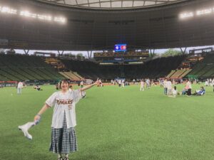 Ako Nagao Instagram - 今シーズン現地初観戦でした！
わしほー！

#東北楽天ゴールデンイーグルス
