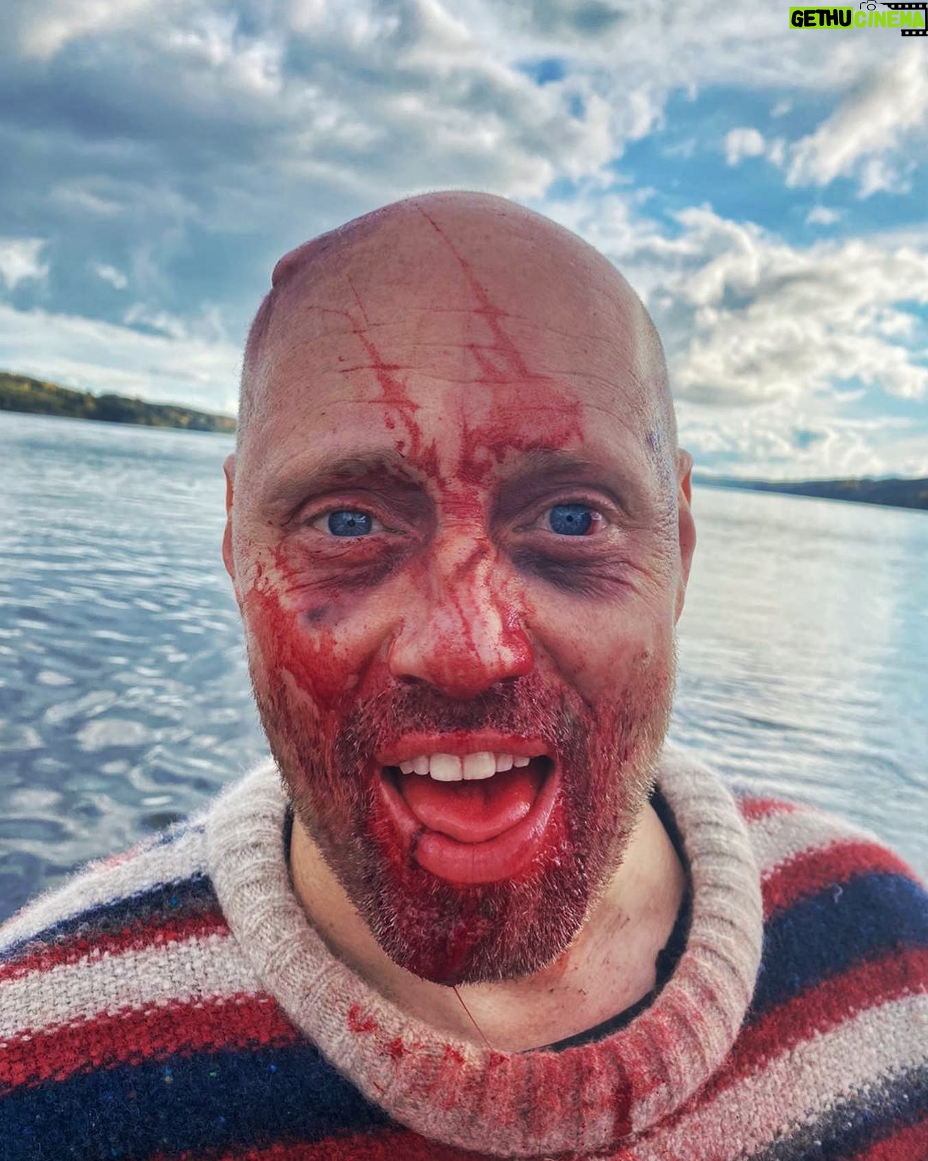 Aksel Hennie - 4.1K Likes - THE TRIP! Shooting with @tommywirkola and @noomirapace is a bloody fantastic adventure - feel blessed everyday! I can’t wait for you guys to experience this one!! Thanks to @effektmakeren and @mariazhair for making me look this beautiful! 😜 #iondedager @xyzfilms @stormrosenberg @kjetilomberg 📸; @noomirapace