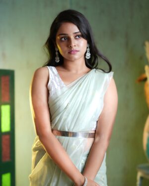 Akshatha Ajit Instagram - 🤍
📸 @aadhityasivam 
🥻 @sesha_bridalwear 
Saree Drapist @d_sareedrapist 
MUA @jeru_bridal_studioo 
Jewel @hiranmayi_chennai
