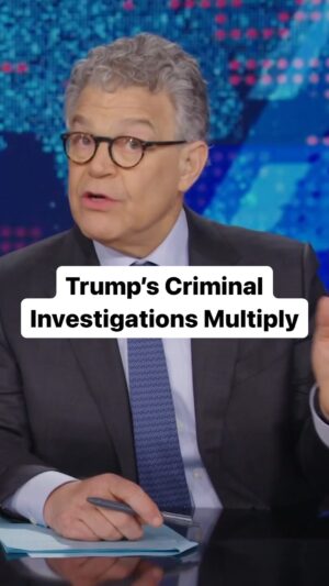 Al Franken Instagram - Trump’s original crimes are now having their own baby crimes? They grow up so fast 🥲