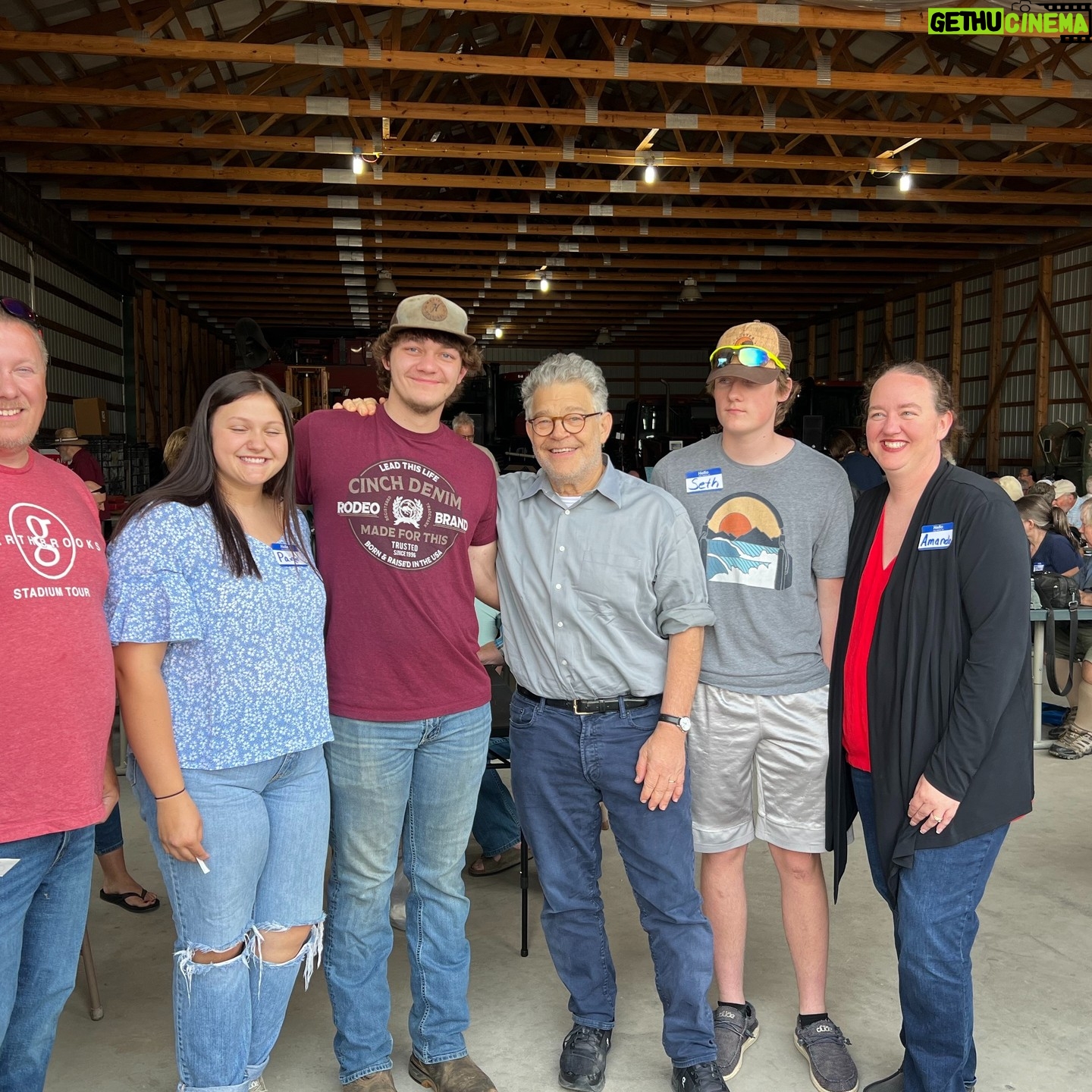 Al Franken - 5.1K Likes - Spoke at a fundraiser for Minnesota Senate District 15 where Dems got about 30% of the vote in ‘22. We gotta keep showing up in rural America!