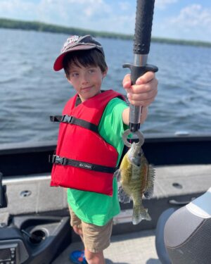 Al Franken Instagram - Congratulations to my grandkids Joe and Avery for catching their first fish in Gull Lake here in northern MN. We threw them back. The fish.