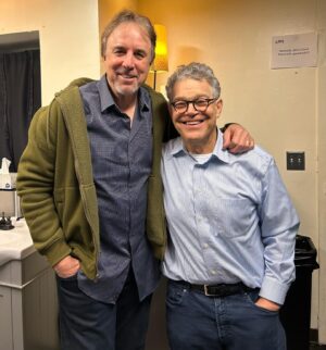 Al Franken Instagram - Thanks to Kevin Nealon for killing last night in our show in LA. That’s me on the right!