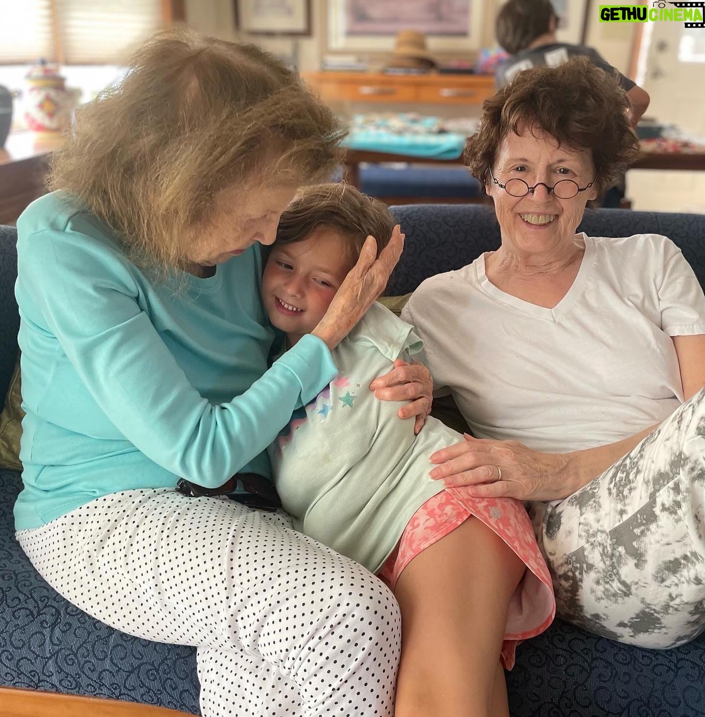 Al Franken - 8.1K Likes - Spent the week in Maine visiting Franni’s family. Her mom is 99! Here’s me with grandkids Avery and Joe. Flying with them to LA to host Kimmel on Tuesday. I’m hosting not them.