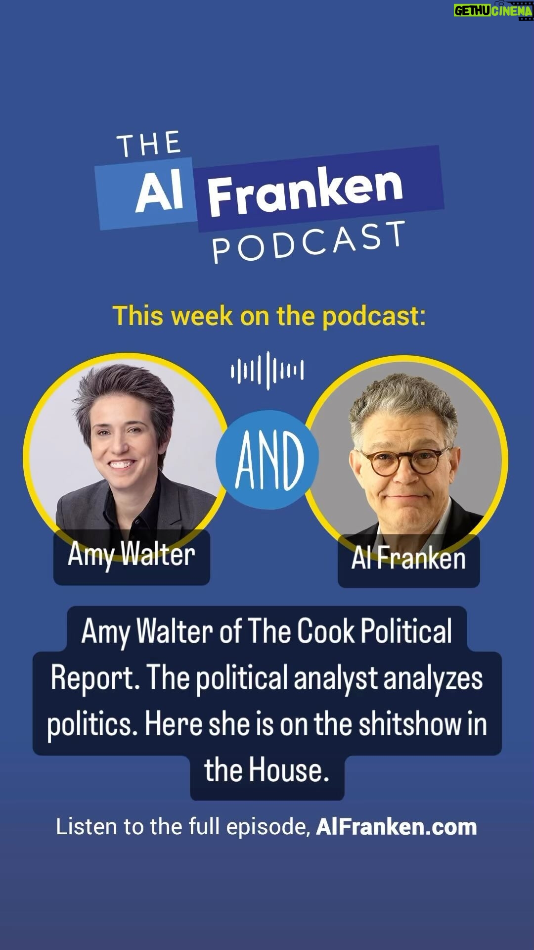 Al Franken - 1.3K Likes - Amy Walter of The Cook Political Report. The political analyst analyzes politics. Here she is on the shitshow in the House.
#politics #democrats #gop #elections #cookPolitalReport #news #currentEvents #alFranken