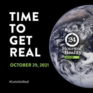 Al Gore Instagram - We cannot ignore Mother Nature's warnings any longer. With 26 days until #COP26, there's a lot of work to do to encourage world leaders to take *real* action to reduce emissions and limit global warming. 
 
That’s why on October 29th, #24HoursofReality will be a day of action calling on the world’s leaders to GET REAL on climate action.
 
I hope you’ll join @ClimateReality in this global event by making your voice heard and demanding action from the leaders that represent you. Go to 24HoursofReality.org or the link in my bio to find out more and pledge to participate. #LetsGetReal