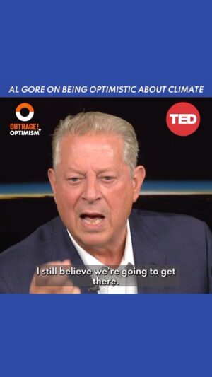 Al Gore Instagram - “I still believe we’re going to get there.”
Tune in to the latest episode of Outrage   Optimism to hear why @algore remains optimistic about a livable future for humanity and our planet - despite the fossil fuel industry’s best efforts to block the path to a clean, just transition. 

Plus essential climate updates from @cfigueres @tomcarnac and Paul Dickinson 

Listen via the link in our bio or wherever you get your podcasts 🎧

#Stubbornoptimism #climatepositive #positivenews #climateaction #climateeducation #climateemergency #outrageandoptimism #climatepodcast #climatejustice #climatenews #algore #climateoptimism