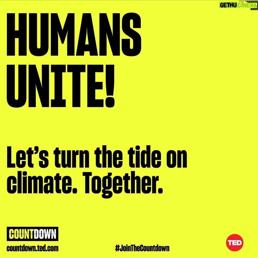 Al Gore - 2.3K Likes - Great event this morning where I joined @TED to announce @TEDCountdown, a climate conference committed to reducing greenhouse emissions to zero. We need ALL global citizens to join the fight to solve the climate crisis. I hope you become a part of this groundbreaking initiative. #JoinTheCountdown at countdown.ted.com to find out how you can get involved.