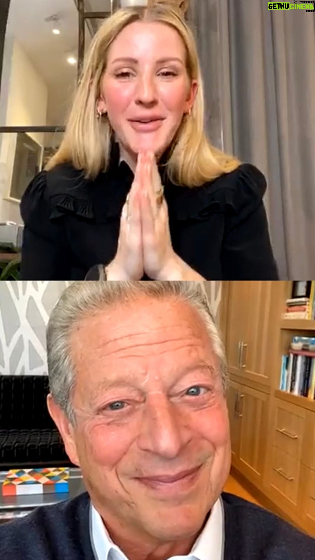 Al Gore - 1.7K Likes - I thoroughly enjoyed my chat with @elliegoulding - we talked about why a vote for #bidenharris is a vote for our planetās future.