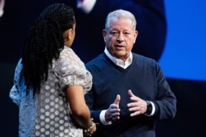 Al Gore Instagram - At this pivotal point in our history, we face a crucial choice: embrace the solutions to the climate crisis or succumb to moral cowardice. My @ted conversation with @whitpennrod focuses on the steps we must take to ensure we meet this moment. You can find the link to watch in my bio.