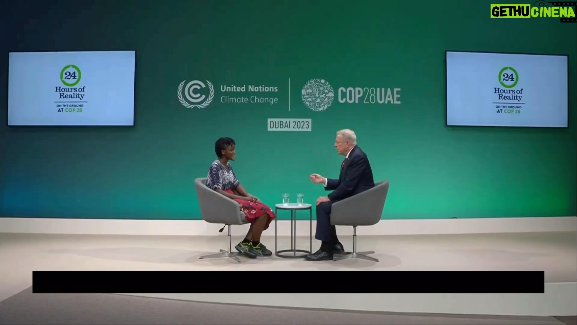 Al Gore - 1.5K Likes - Sitting down with the incredible @vanessanakate1 was an absolute highlight of my time at COP28. I was incredibly inspired by our discussion of crucial climate issues and her impactful efforts towards solutions. You can watch our full conversation at the link in my bio. To discover more stories from on-the-ground at COP28 and learn how you can help to accelerate the solutions to the climate crisis, visit 24hoursofreality.org. Letās get to work!