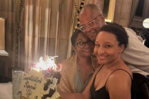 Al Roker Instagram - What a weekend!! Saturday, Nick and I were privileged to see my niece, @ayanna_md become a full fledged #obgyn at @uhhospitals_cle and then flew to #chicago to step in and be interviewed by Betty Thompson at the @shrmofficial #shrm24 conference in front of 21,000  human resources folks and my friend, @johnnyctaylorjr