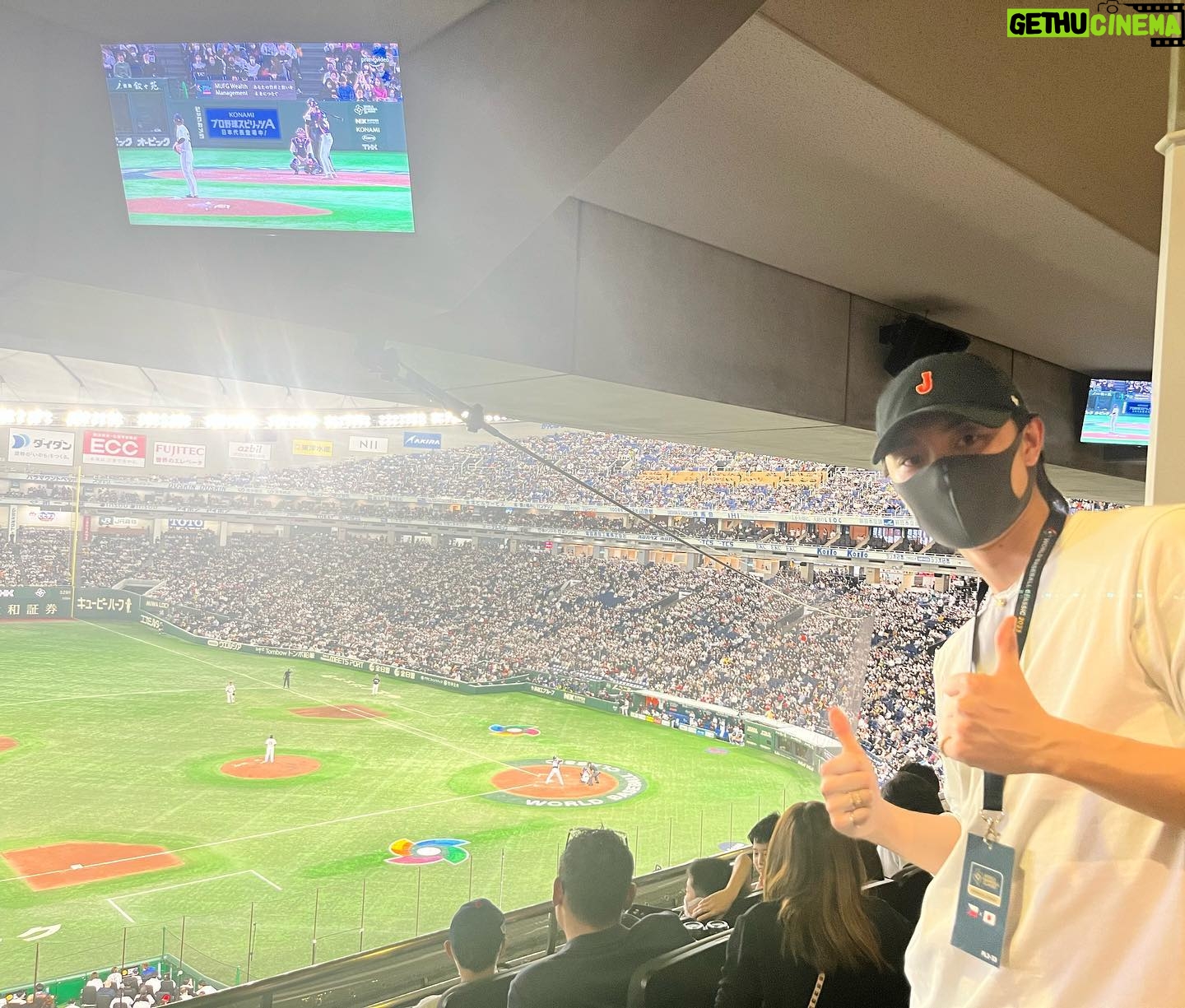 Alan Abe - 26.2K Likes - 公演後にWBC観に行ってきました。
幸せだった!⚾️