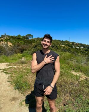 Alan Bersten Instagram - I did a hike today. I’m an influencer now.