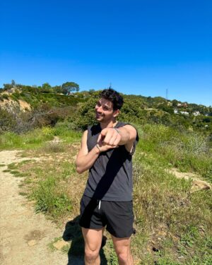 Alan Bersten Instagram - I did a hike today. I’m an influencer now.