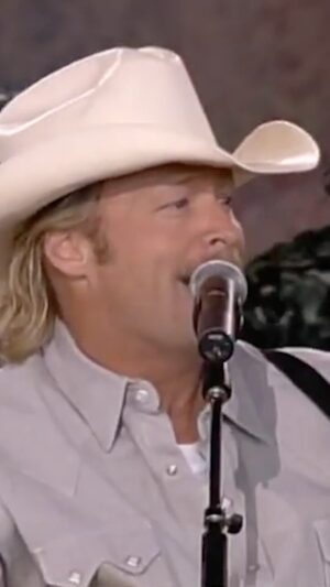 Alan Jackson Instagram - We’re reminiscing about this incredible performance of #ItMustBeLove from 2000! 🎶 #TBT #AlanJackson #LiveMusic