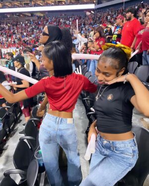 Alaya High Instagram - Cheering for whoever win !