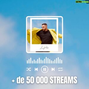 Alban Bartoli Instagram - Merci 🙏 On a dépassé la barre des 50 000 streams sur les plateformes pour l’EP : « La Pause » 🎉 

On avance tranquillement vers les 100 000 ? 😅