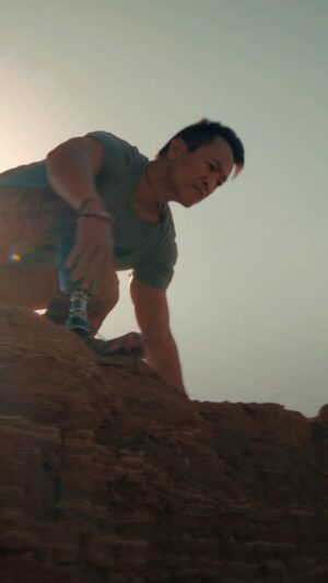 Albert Yu-Min Lin Instagram - Barriers will either hold you back or motivate you to break through them—it's obvious which path @exploreralbert chose for himself. #LostCitiesRevealed with Albert Lin is now streaming on @DisneyPlus and @hulu.
