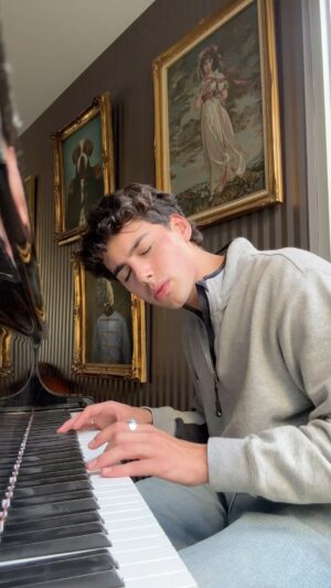 Alec Golinger Instagram - To build a home 🏠 
*
*
*
#music #piano #cover #singing #singer #insta #instagram #instareels #reels #fun #vibe #beautiful