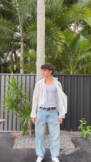 Alec Golinger Instagram - Outfit for today 👔 
*
*
*
#grwm #fashion #ootd #outfits #inspo #fitinspiration #fitspo #summer #mood #fun #love #fun