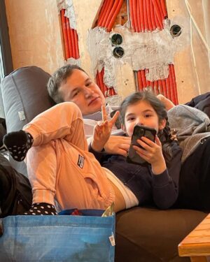 Alec Utgoff Instagram - Today is my little niece’s birthday. She is so caring, kind and loving. Just like my adorable older, but looks younger, sister. She’s definitely going places❤️🎁😘 Happy Birthday Danachka