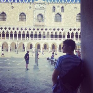 Alec Utgoff Instagram - Brip! #coronavenice #labiennaledivenezia