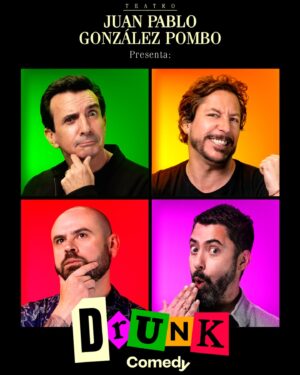 Alejandro Riaño Instagram - Ya casi me reúno con mis amigos a tomar en este nuevo formato que lanzaremos este 18 de abril en el teatro @teatrojuanpisgonzalez @cejaspobladas @antoniosanint @ivanmarinsoyyo 
Los esperamos para ver como con cada trago subimos o mandamos a la M la conversación.