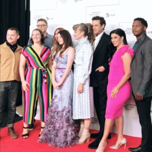 Aleksa Palladino Instagram - There could not have been a better bunch of people to make a film with during quarantine. Each person brought such artistry and depth to this project and I am proud to be a part of it. Thanks to @tribeca for giving us the night to celebrate and actually see each other with out our masks on. 😊 @kimbototron @whalenlisa @ambersealeyfilm @nicanrobinson  @spectrevision @silvascope