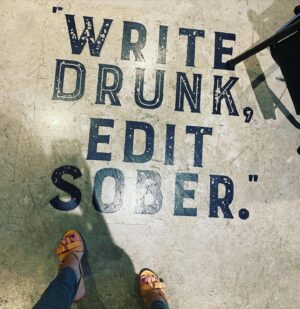 Alessandra Torre Instagram - Okay, Hemingway. Too bad I can’t stay awake when I’m drunk. 🤷🏻‍♀️
#authorsofinstagram #authorlife
