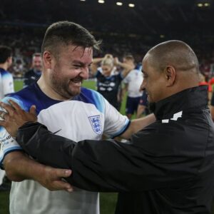 Alex Brooker Instagram - I’m so happy and proud to be given the role of High Profile Supporter for @unicef_uk and continue to work with them closely for children all over the world.

It was a privilege to visit Jordan with UNICEF earlier this year and see how their projects are helping so many children flourish.

Being part of @socceraid for the past two years has been one of the greatest experiences of my life and meeting Elan and Hamzeh in Zaatari is something that will stay with me forever. I could relate to their experiences as young disabled people but they’ve been through so much more than I did as refugees.

By protecting their rights, UNICEF gives children everywhere the chance to just be kids and that’s something I’m honoured to be a part of