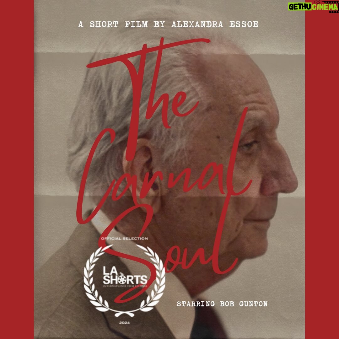 Alex Essoe - 556 Likes - It is with great excitement and enthusiasm that I announce to you all the acceptance of my short film, The Carnal Soul, into @lashortsfest!! I am beyond proud of my cast and crew for their hard work and collaboration. Thank you @rialtomoon for your masterful performance and a most special thanks to @alexisiacono for being the best producer a gal could ask for. So excited to continue sharing this journey with all of you!