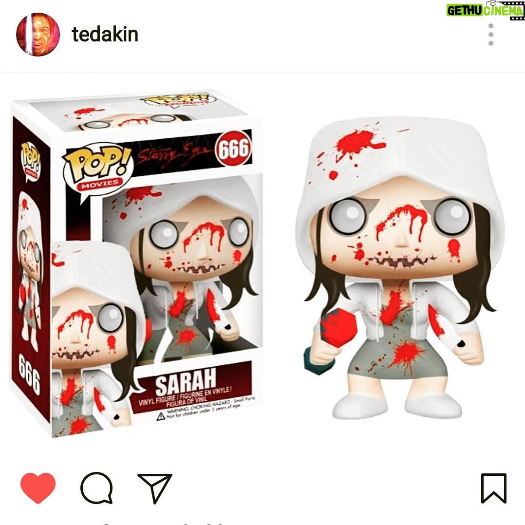 Alex Essoe - 295 Likes - @tedakin Well done. My ego totally got its hopes up for a second. 😁😄😂😯😦😣😭😢😔😧😪 #starryeyes #starrylies #plasticfantastic #funkopop #funko #fauxfunko