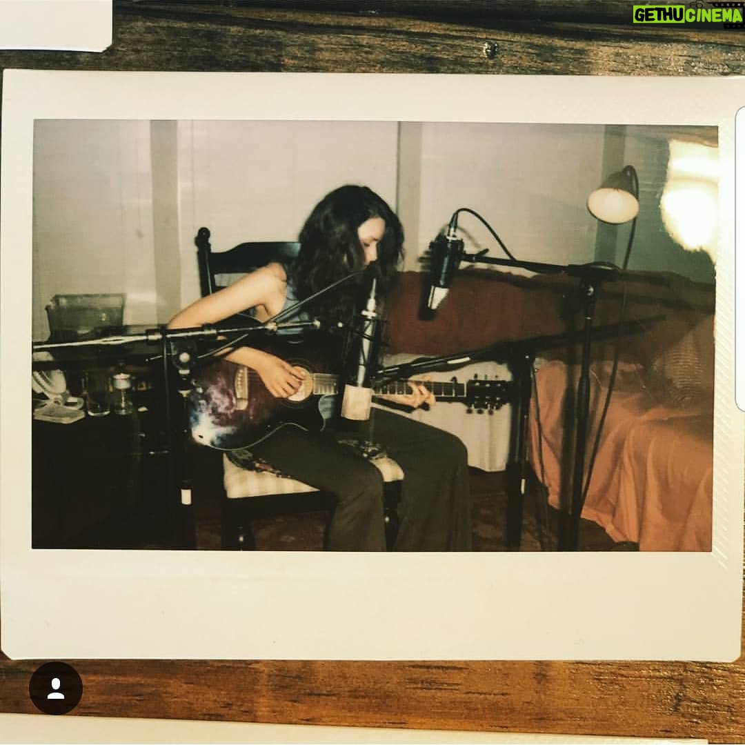 Alex Essoe - 483 Likes - Repost: tb of me recording in @vinsonsounds living room. Junior ep coming soon...