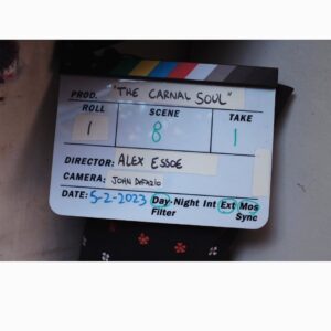 Alex Essoe Instagram - It is with great excitement and enthusiasm that I announce to you all the acceptance of my short film,  The Carnal Soul, into @lashortsfest!! I am beyond proud of my cast and crew for their hard work and collaboration. Thank you @rialtomoon for your masterful performance and a most special thanks to @alexisiacono for being the best producer a gal could ask for. So excited to continue sharing this journey with all of you!