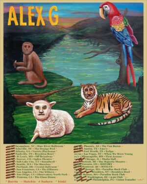 Alex G Instagram - limited tix left for remaining dates

merch avail at shows and on the webstore at merch.sandyalexg.com