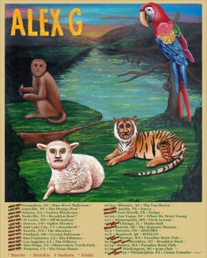 Alex G Instagram - musical guest on @colbertlateshow tomorrow night

  upgraded toronto venue... all tix on sale at sandyalexg.com