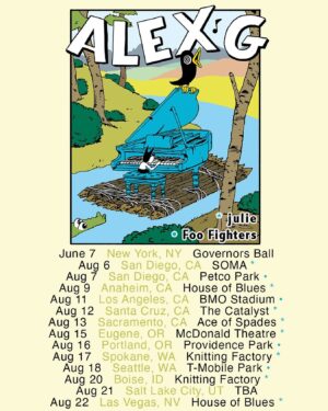 Alex G Instagram - Sign up for early access to tickets at the link in bio. Presale starts Tuesday, January 23 @ 10am local.