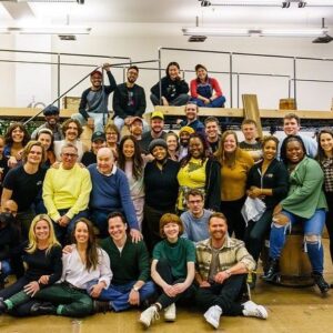 Alex Newell Instagram - Tonight the journey begins!! It is truly amazing working with such an amazing cast! I’m in awe of every last one of them!! Make sure you come on down see them! Also this amazing material!! #getshucked