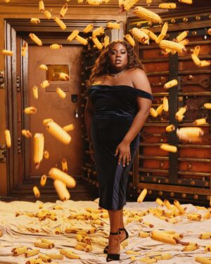 Alex Newell Instagram - And Modulated—I was out last night… but the Corn Queen returns to Cob County tonight!!! @emiliomadrid has really outdone himself with this photo!!! Come on to the corn filed yall!!! Thank you @mikiabraham_ for holding LuLu down last night.. three days before their Wedding!!