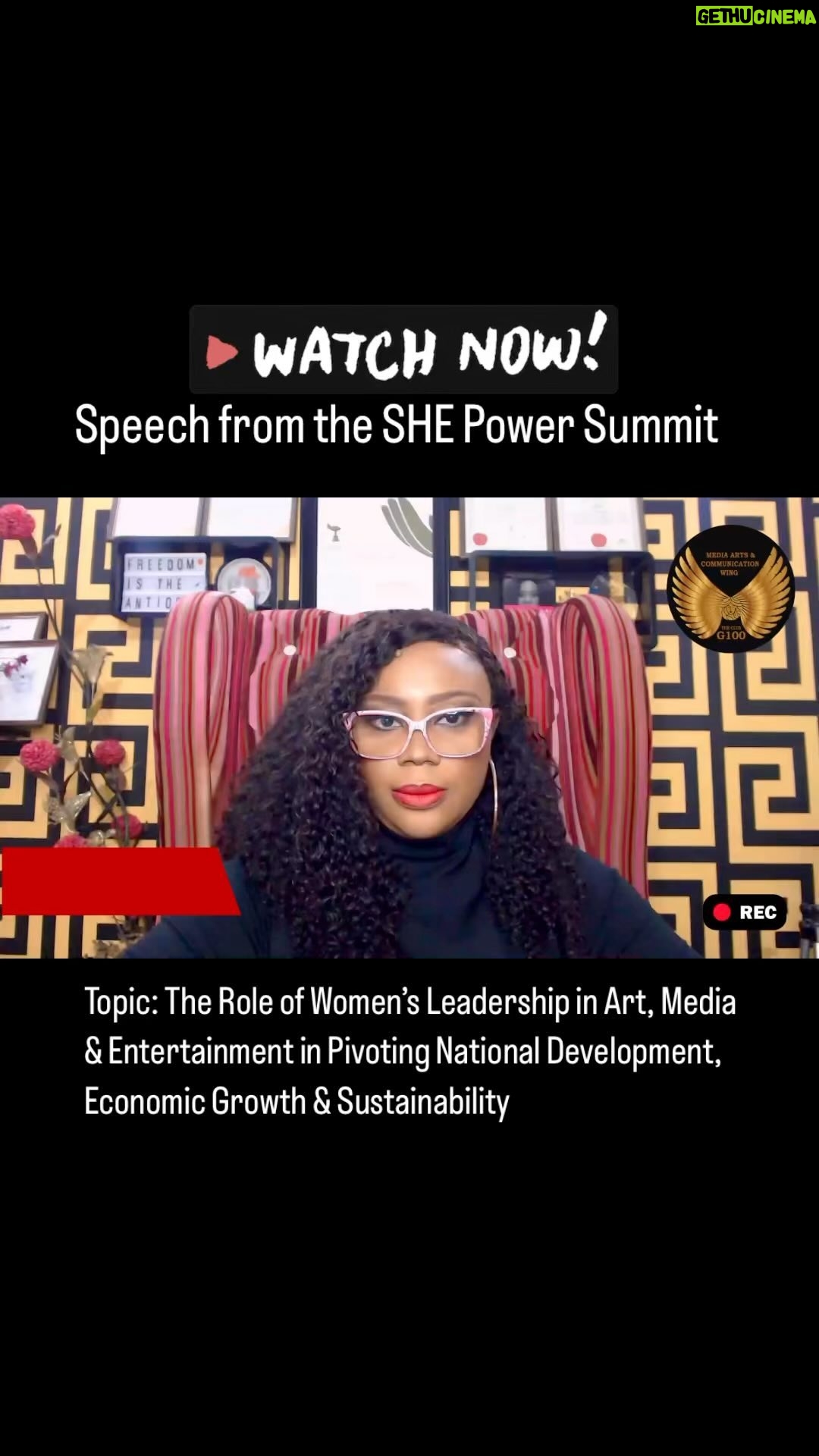 Alex Okoroji - 3 Likes - 🗣️ I believe women’s leadership in art, media and entertainment is critical to societal development, hence It was my pleasure to contribute as a guest speaker for the SHE Power Summit 2023 (Accra Edition) that held on 10 October 2023 at Pentecost University. I was fortunate to join the live event virtually.🌺🌼
In my message, I shared some insights on how women’s leadership in art, media and entertainment can contribute to pivoting national development, economic growth and sustainability.
Please WATCH my video message.
My gratitude goes to Smivic Event Management in Ghana, the Fort Group and my sisters at G100-MAC Ghana for giving me the opportunity to add my voice to the important discussions.
Cc @g100mediaarts @g100_wefleader
#alexokoroji #queenofexpression #speaker #G100 #art #media #entertainment #leadership #growth #womeninmedia #women #womeninfilm #womenintv #womeninmusic #womeninentertainment #womeninart #womenleaders #womensleadership #womenempowerment