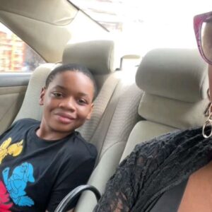 Alex Okoroji Instagram - Happy Children's Day 🎉 to my darling son, Ray and all the wonderful children in Nigeria. Our heart, legacies and future leaders of tomorrow. 

May you continue to be the amazing source of joy and blessings you are to us.

God bless you all. We love you. And we celebrate you. ❤🎊

Slide 1: Ray alone 
Slide 2: Ray and Mummy (me)
Slide 3: Ray and Aunt Yvonne Berry (my E.A)

P.S: BTW Ray turned 14 years old on May 12th and is now as tall as me.🙈 We are the same height. Can you believe it?! Eish! 😅

#childrensday #child #mylove #boymom #blessed #grateful