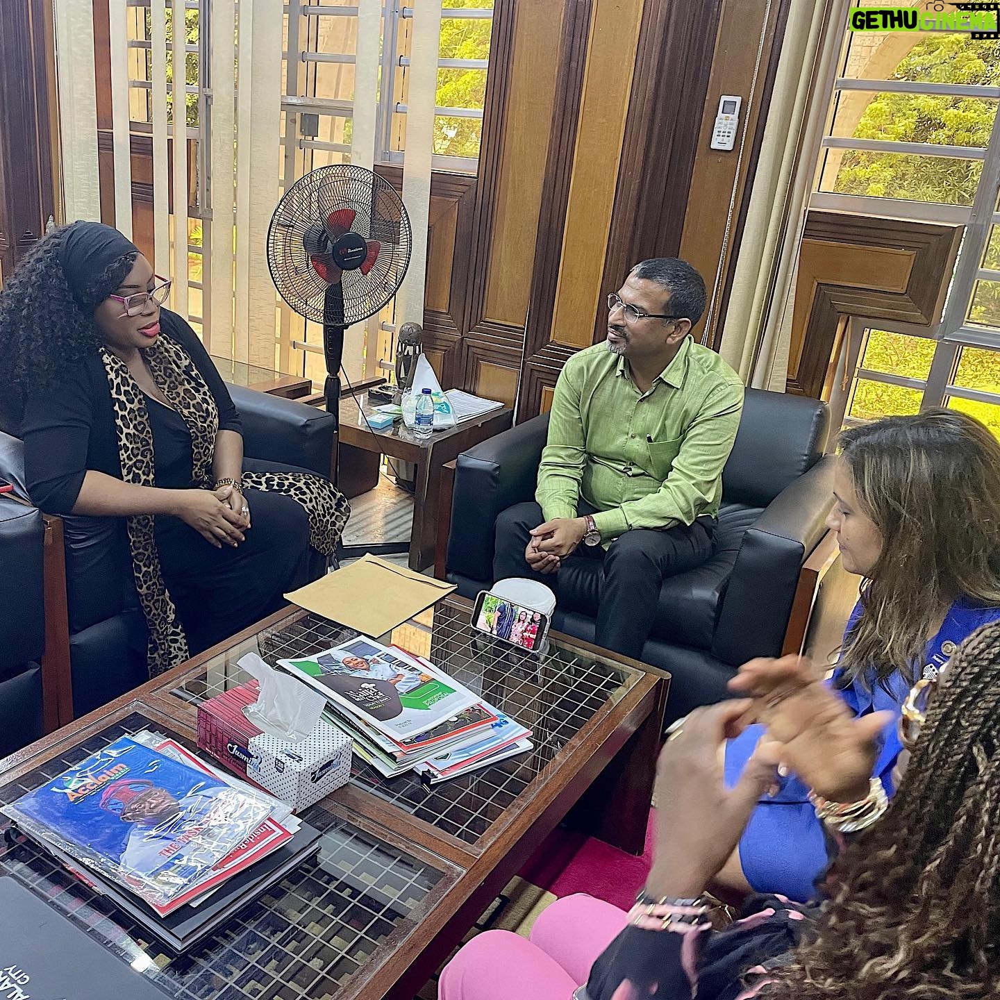 Alex Okoroji - 3 Likes - What an honour it was as President of the WICCI Nigeria-India Business Council to sit down in discussion with the Honourable Consul General of India in Lagos, Shri Chandramouli Kumar Kern who met with the executives of @wiccinigeria on Monday 16 October 2023, represented by myself, our Council Secretary - Mrs Shweta Srivastava and our Council Member, Mrs Bose Odusanya.
During the meeting, we discussed the vision and agenda of our bilateral council. We received very insightful and strategic contributions from the Consul General and the discussion was quite enriching.
He adviced us on how our council can impact policies that foster trade between both countries, how we can leverage the access and opportunities we have to grow our network, build sustainable impact for the bilateral community and create meaningful opportunities for our council members.
We also discussed the synergy and alliance between Nigeria and India, the many business investment opportunities that currently exist, and ways we can expand and solidify our existing bilateral relationship, including the opportunities for Nollywood in Bollywood and so much more.
We are so grateful for the warm reception we received and he assured us of his support.
We officially delivered his special invitation to WEF West Africa 2023 and invited him as a Special Guest at our upcoming 107th Edition of the Women Economic Forum (WEF) happening in Lagos from 13-15 December 2023 and the WICCI Entrepreneurs Gala also on the evening of December 13.
Furthermore, we are grateful to have the support of the CGI towards the upcoming G100 West Africa Meetings (11-12 December 2023) which will now be happening at the Indian Consulate in Lagos
Our council is one of the bilateral councils of the Women’s Indian Chamber of Commerce & Industry (WICCI) in 150 countries.
Cc @indiainlagos @womenecoforum @wefwestafrica @g100_wefleader @g100mediaarts @wicci_india
#WICCI #G100 #Womensleadership #womeninbusiness #india #nigeria #wefwestafrica #leaders #conference #wef #nollywood #bollywood #entrepreneur #women #womenentrepreneurs #womeninbiz