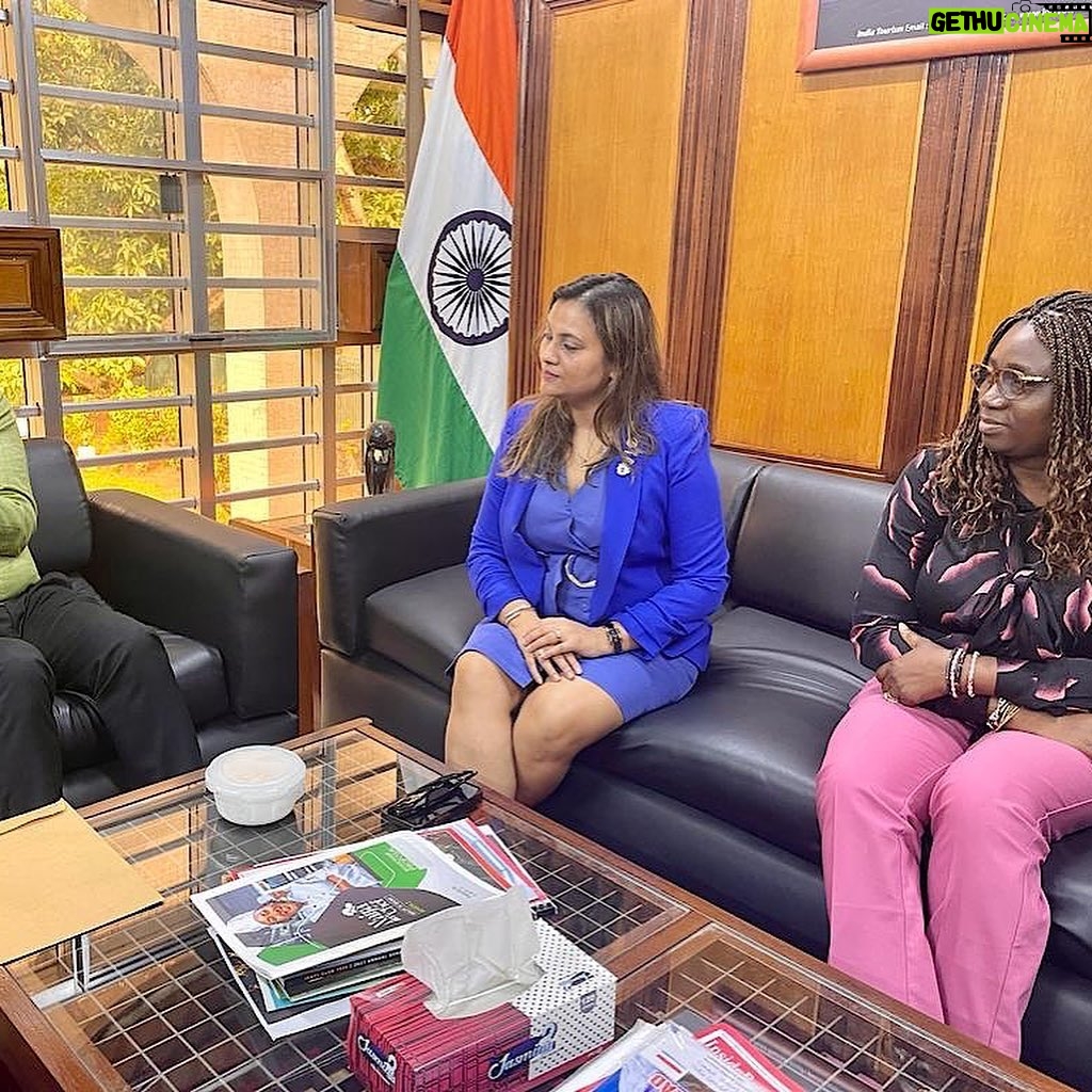 Alex Okoroji - 3 Likes - What an honour it was as President of the WICCI Nigeria-India Business Council to sit down in discussion with the Honourable Consul General of India in Lagos, Shri Chandramouli Kumar Kern who met with the executives of @wiccinigeria on Monday 16 October 2023, represented by myself, our Council Secretary - Mrs Shweta Srivastava and our Council Member, Mrs Bose Odusanya.
During the meeting, we discussed the vision and agenda of our bilateral council. We received very insightful and strategic contributions from the Consul General and the discussion was quite enriching.
He adviced us on how our council can impact policies that foster trade between both countries, how we can leverage the access and opportunities we have to grow our network, build sustainable impact for the bilateral community and create meaningful opportunities for our council members.
We also discussed the synergy and alliance between Nigeria and India, the many business investment opportunities that currently exist, and ways we can expand and solidify our existing bilateral relationship, including the opportunities for Nollywood in Bollywood and so much more.
We are so grateful for the warm reception we received and he assured us of his support.
We officially delivered his special invitation to WEF West Africa 2023 and invited him as a Special Guest at our upcoming 107th Edition of the Women Economic Forum (WEF) happening in Lagos from 13-15 December 2023 and the WICCI Entrepreneurs Gala also on the evening of December 13.
Furthermore, we are grateful to have the support of the CGI towards the upcoming G100 West Africa Meetings (11-12 December 2023) which will now be happening at the Indian Consulate in Lagos
Our council is one of the bilateral councils of the Women’s Indian Chamber of Commerce & Industry (WICCI) in 150 countries.
Cc @indiainlagos @womenecoforum @wefwestafrica @g100_wefleader @g100mediaarts @wicci_india
#WICCI #G100 #Womensleadership #womeninbusiness #india #nigeria #wefwestafrica #leaders #conference #wef #nollywood #bollywood #entrepreneur #women #womenentrepreneurs #womeninbiz