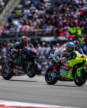 Álex Rins Instagram - We made a blasting start but what we’ve tried today - a completely new set up - didn’t work at all. We’ll keep on developing the bike in Jerez, nobody is giving up here 👊🏻 @yamahamotogp 

Hicimos una salida relámpago pero lo que probamos hoy - un nuevo set up completamente diferente - no funcionó. Seguiremos en fase desarrollo en Jerez, pero sin rendirnos 👊🏻 @motogp 

#MotoGP #AmericasGP #Yamaha #42ins