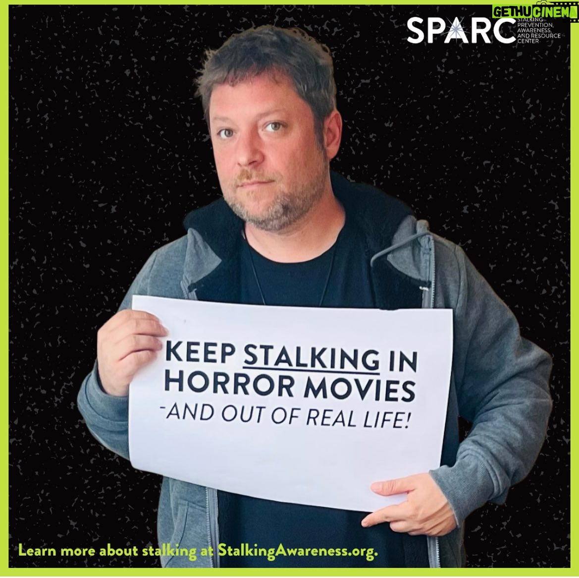 Alex Vincent - 5.9K Likes - When I was six years old, Chucky promised to be my friend till the end. He sure meant it! As an actor, it’s awesome that Chucky always comes back, partially because I’ve gotten to be part of the story. But as a real person, I’ve learned that stalking is a super common crime in the United States (impacting 1 in 3 women and 1 in 6 men, yikes!). Like Chucky, stalkers can show up again and again for years and are often violent. Keep stalking in horror movies – and out of real life! Learn more about stalking from my friends @followuslegally at stalkingawareness.org. #stalkingawareness #creepsagainststalking