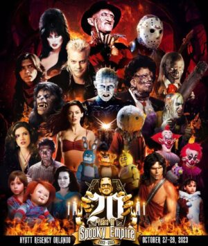 Alex Vincent Instagram - Celebrating 20 years of @spookyempire this weekend! Come on out! #friendstilltheend