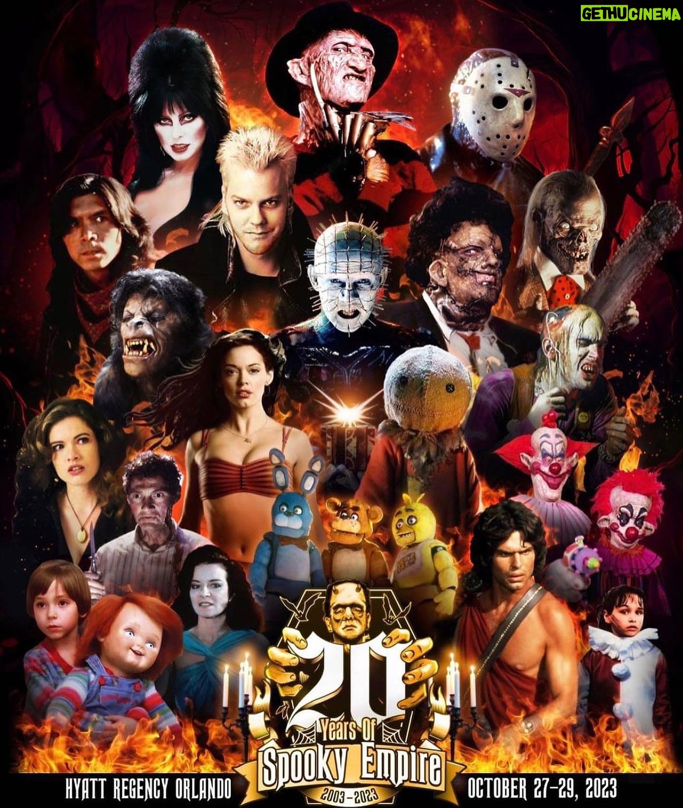 Alex Vincent - 6.4K Likes - Celebrating 20 years of @spookyempire this weekend! Come on out! #friendstilltheend